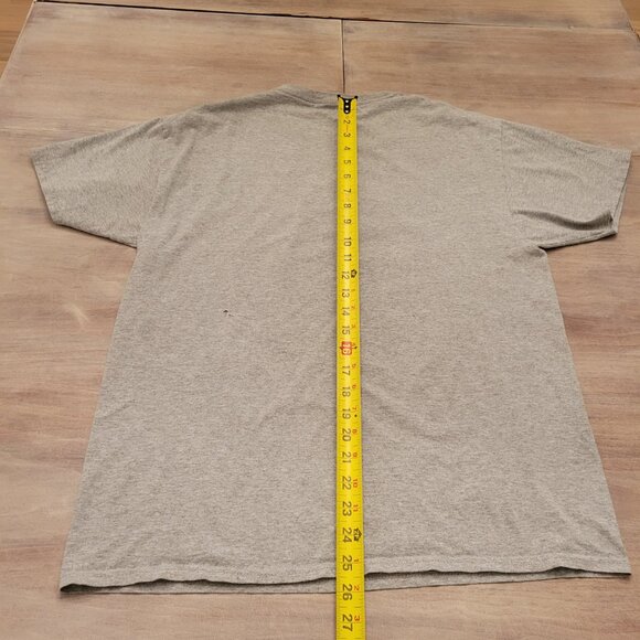 Mickey Mouse Disney Adult Large Gray T-Shirt Graphic Tee Short Sleeve Unisex - Picture 5 of 8